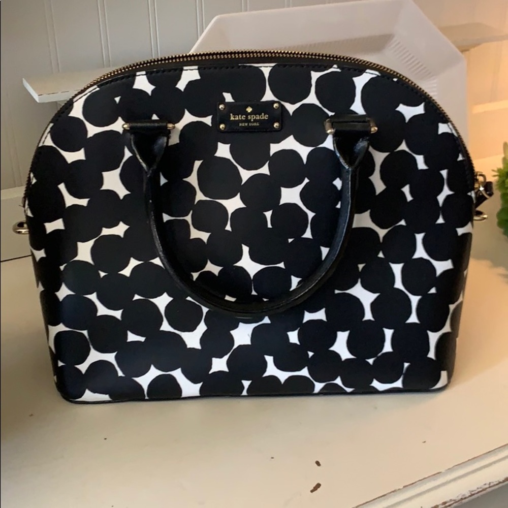 Kate Spade Grove St. Splodge Dot Carli Satchel